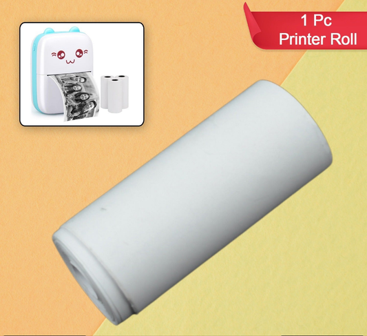 8839 Small Thermal Printer Paper Printing Paper Roll Aging Resistant Fast Color Rendering Portable Clear Printing For Travel (1 Pc  Printing Paper Roll )